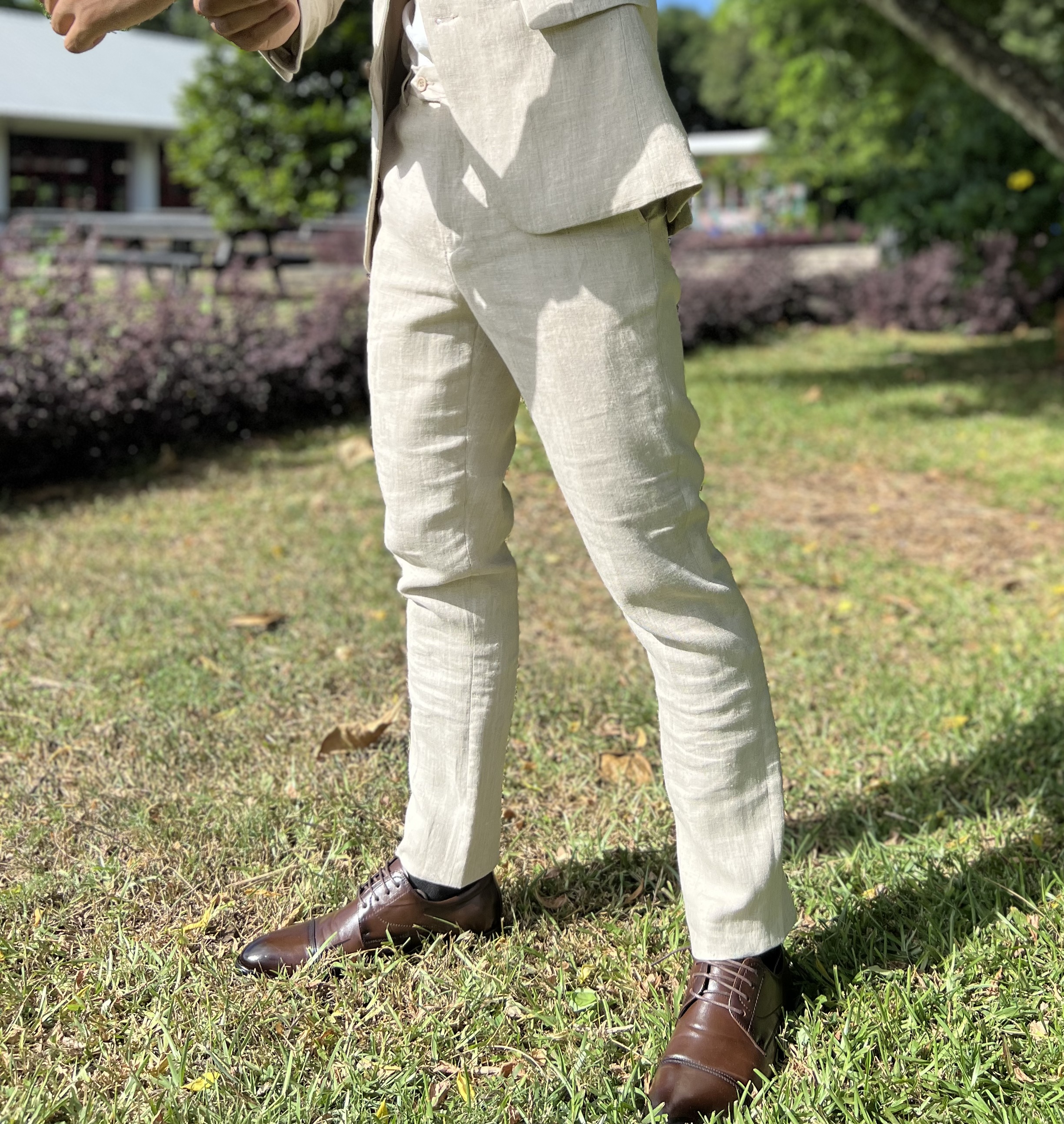NEW LINEN TROUSER